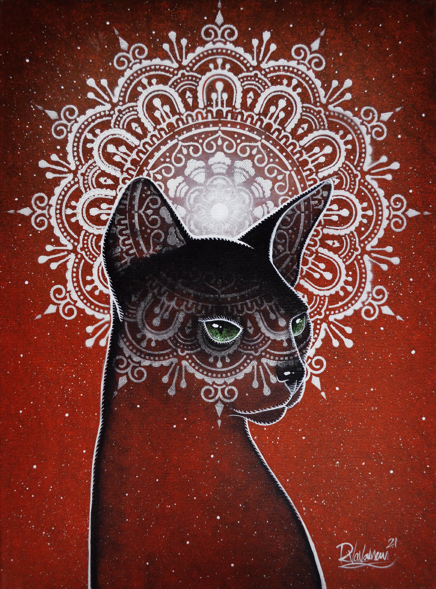 The Aura of the Sphynx Cat