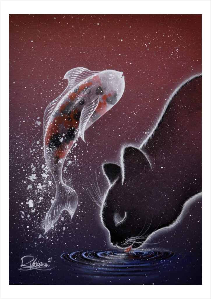 The Cosmic Cat in Art History: Celestial Feline Imagery