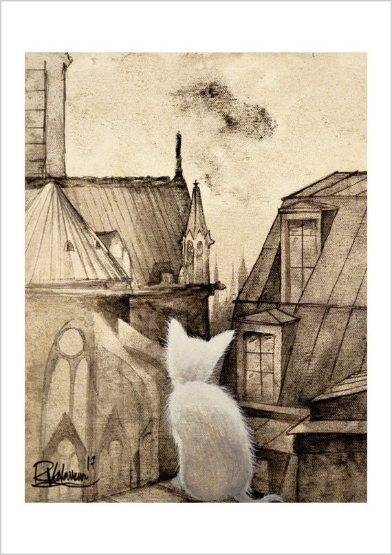 A cat in Paris