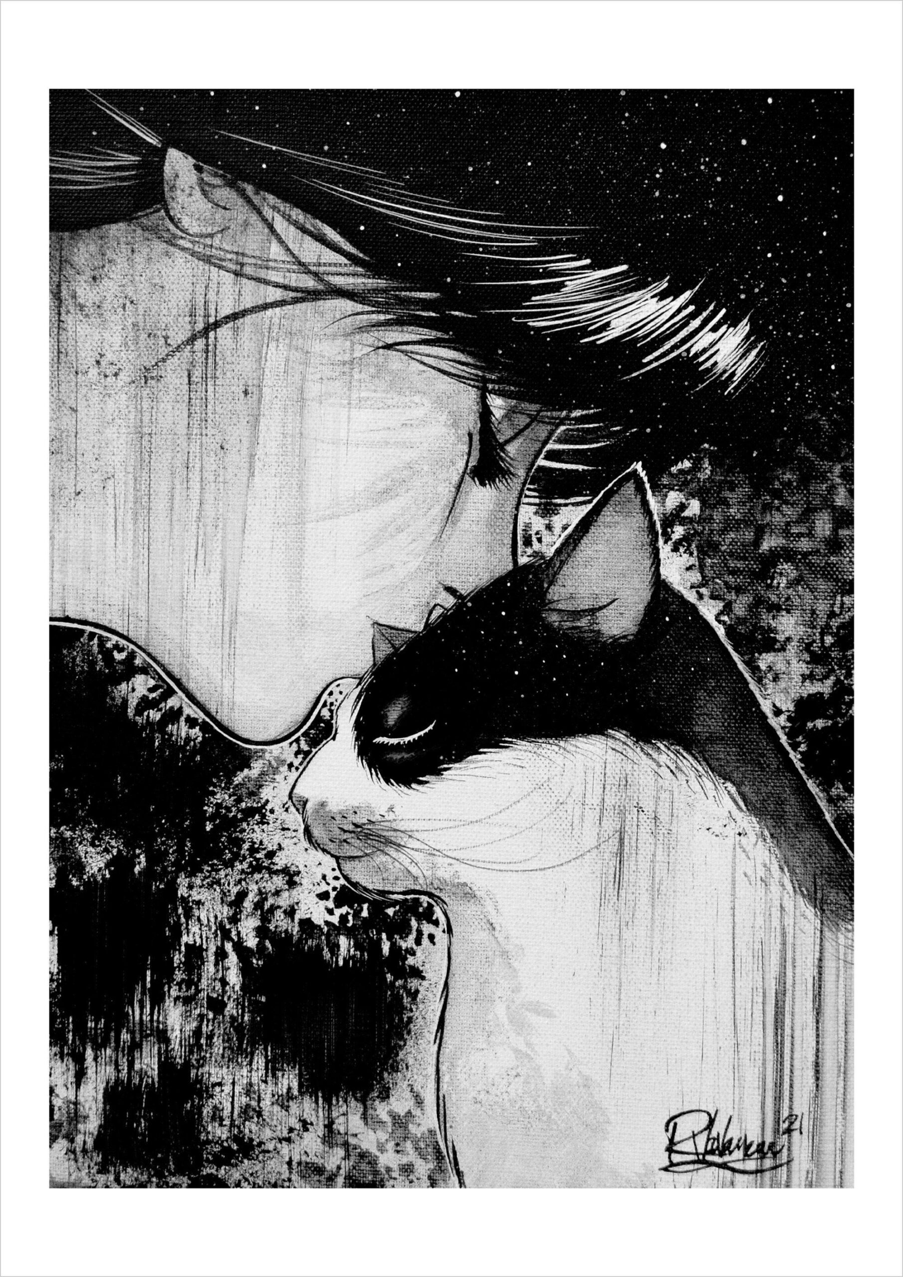 A simple kiss to say all